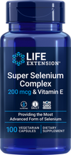Super Selenium Complex 200 mcg, 100 vegetarian capsules freeshipping - Natural Health Store