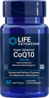 Life Extension Super Ubiquinol Coq10 With Enhanced Mitochondrial Support 100 Mg, 60 Count