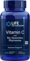 Life Extension Vitamin C with Bio-Quercetin Phytosome, 250 Tablets freeshipping - Natural Health Store