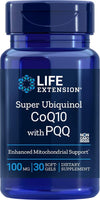 Life Extension Super Ubiquinol CoQ10 with PQQ, 30 Softgels freeshipping - Natural Health Store